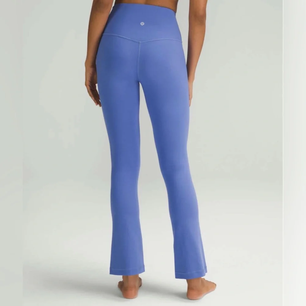 Lululemon‎ Athletica Blue Boot Cut Flare Pants